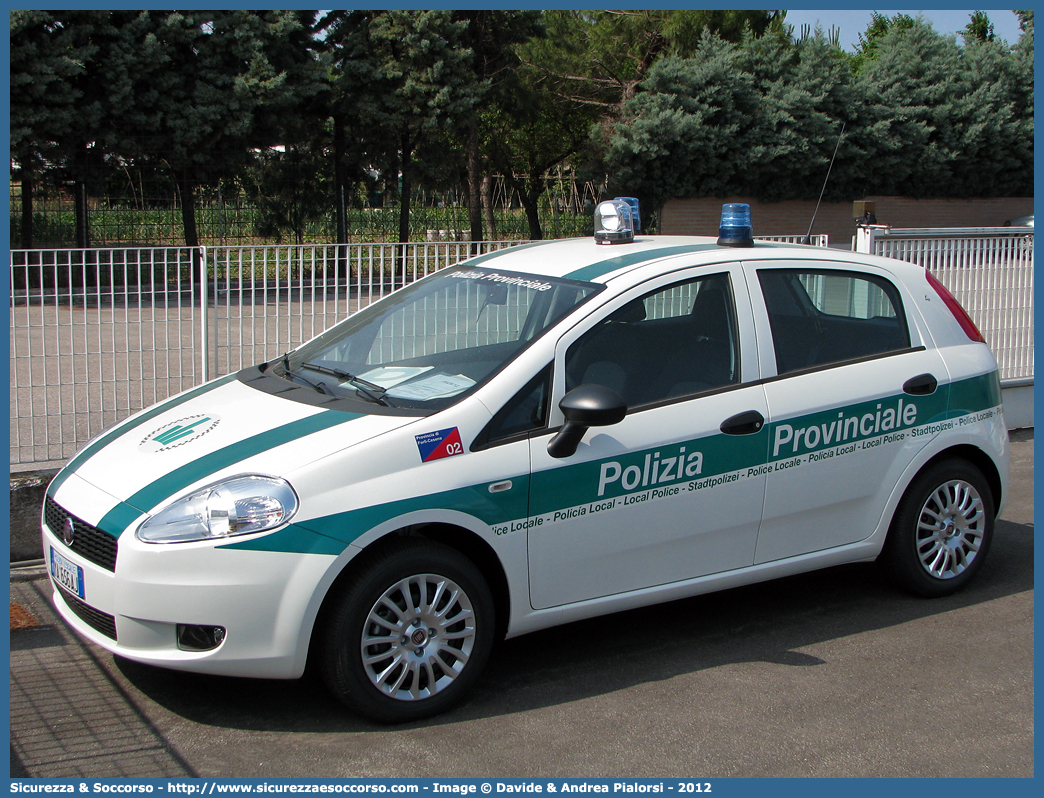 Polizia Locale YA656AJ
Polizia Provinciale
Provincia di Forlì - Cesena
Fiat Grande Punto
Allestitore Focaccia Group S.r.l.
Parole chiave: Polizia;Locale;Provinciale;Forlì;Cesena;Fiat;Grande Punto;Focaccia;YA656AJ;YA 656 AJ