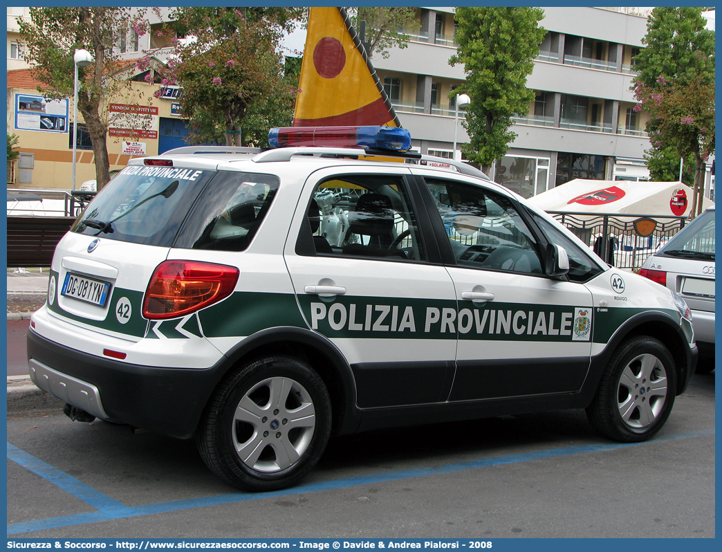 -
Polizia Provinciale
Provincia di Rovigo
Fiat Sedici I serie
Allestitore Ciabilli S.r.l.
Parole chiave: Polizia;Locale;Provinciale;Rovigo;Fiat;Sedici;Ciabilli