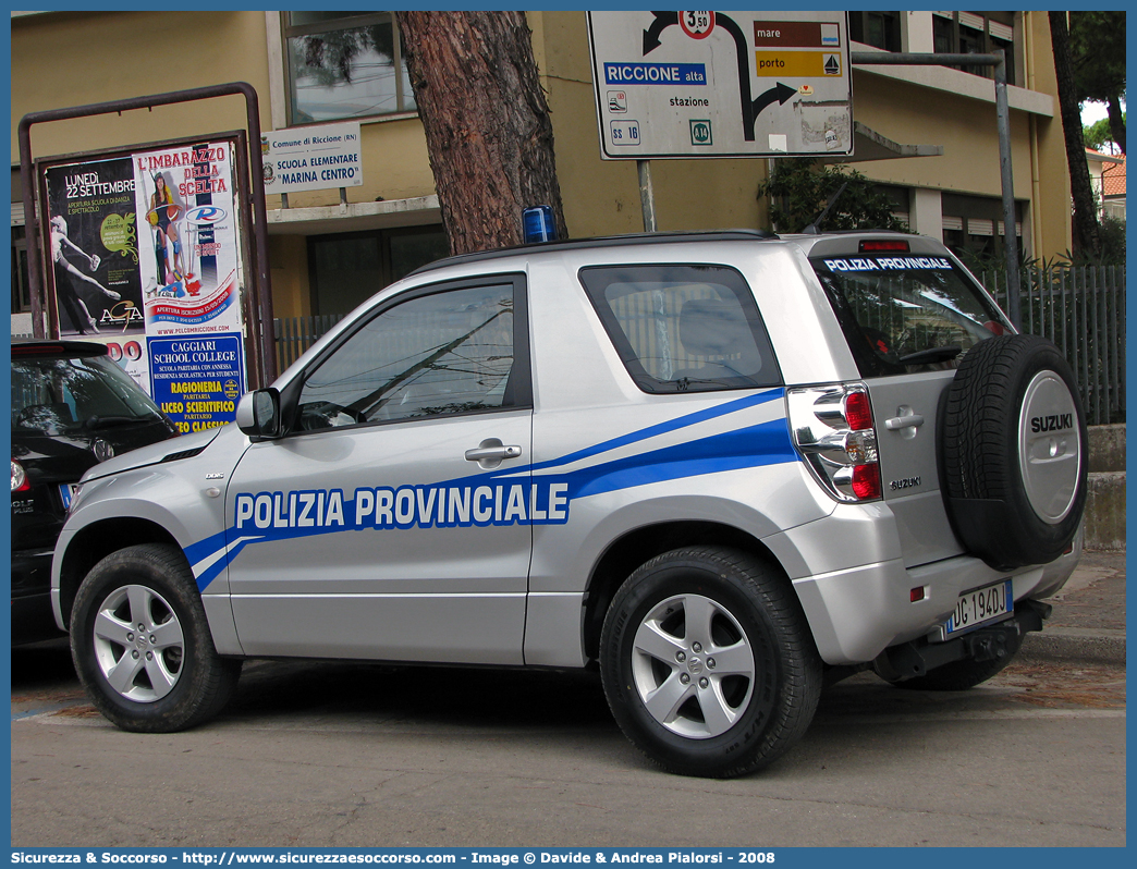 -
Polizia Provinciale
Provincia di Campobasso
Suzuki Grand Vitara III serie
Parole chiave: Polizia;Locale;Provinciale;Campobasso;Suzuki;Grand Vitara