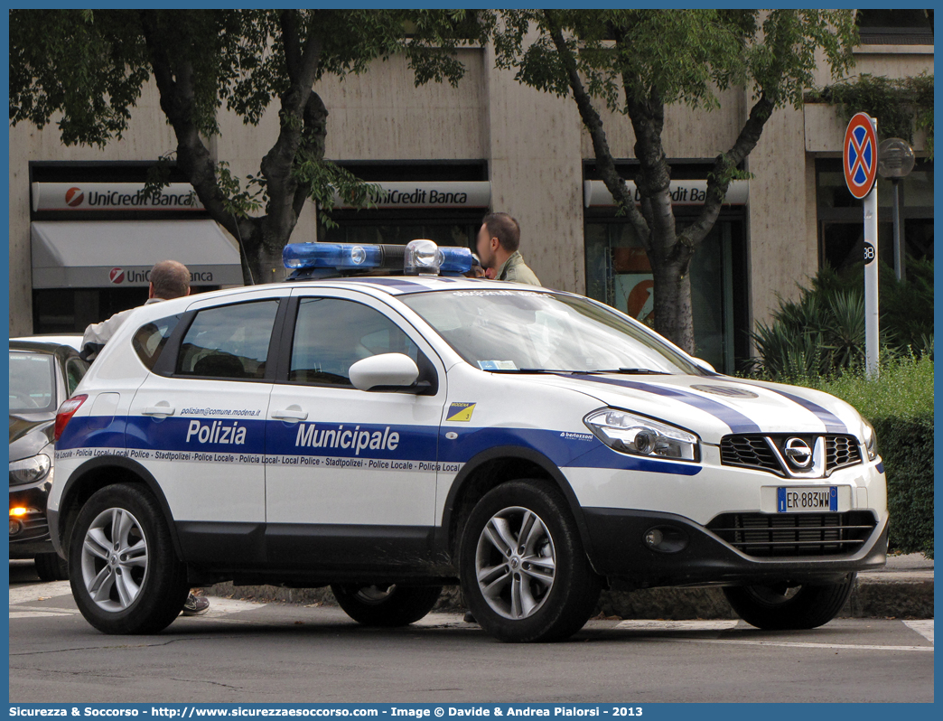 -
Polizia Municipale
Comune di Modena
Nissan Qashqai II serie
Allestitore Bertazzoni S.r.l.
Parole chiave: Polizia;Locale;Municipale;Modena;Nissan;Qashqai;Bertazzoni