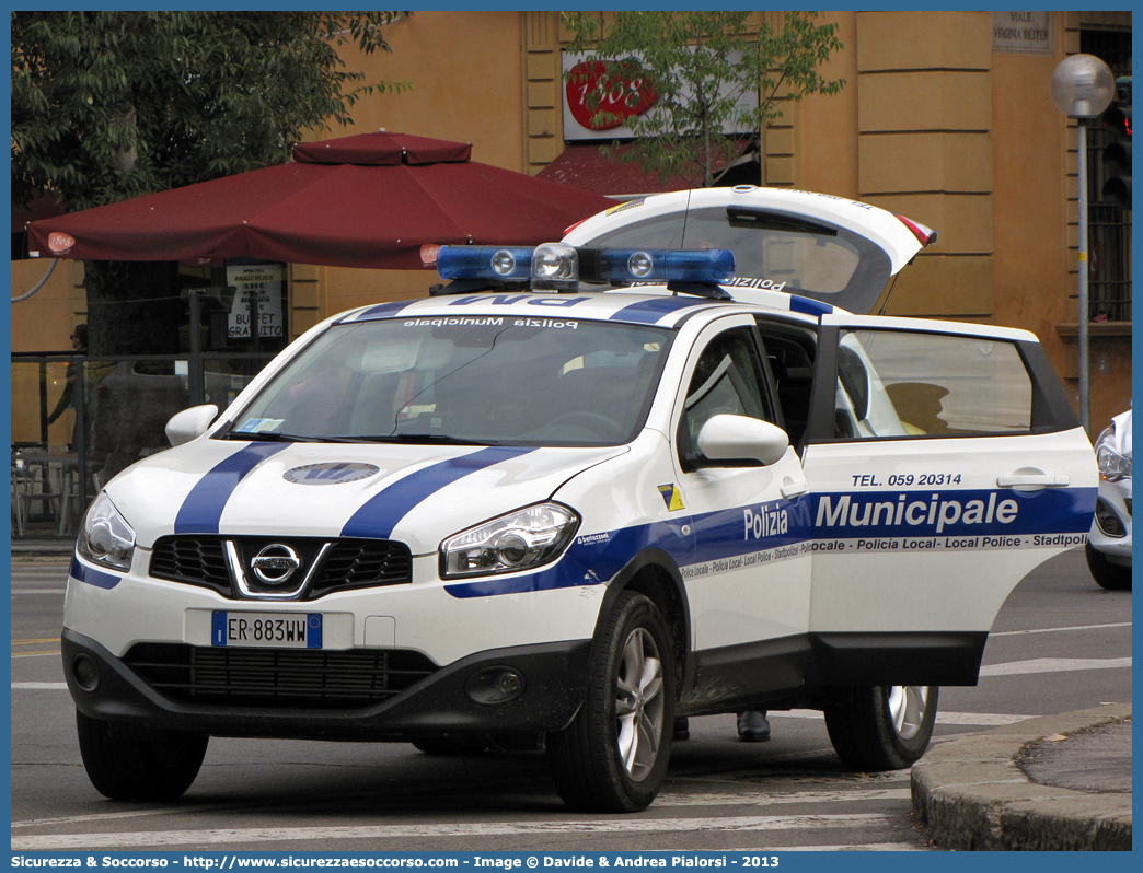 -
Polizia Municipale
Comune di Modena
Nissan Qashqai II serie
Allestitore Bertazzoni S.r.l.
Parole chiave: Polizia;Locale;Municipale;Modena;Nissan;Qashqai;Bertazzoni