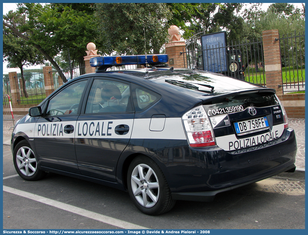 -
Polizia Locale
Comune di Jesolo
Toyota Prius II serie
Parole chiave: PL;PM;P.L.;P.M.;Polizia;Locale;Municipale;Jesolo;Toyota;Prius