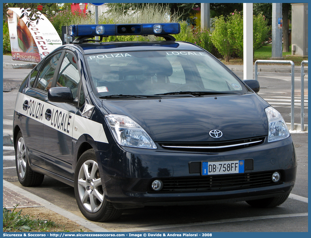 -
Polizia Locale
Comune di Jesolo
Toyota Prius II serie
Parole chiave: PL;PM;P.L.;P.M.;Polizia;Locale;Municipale;Jesolo;Toyota;Prius