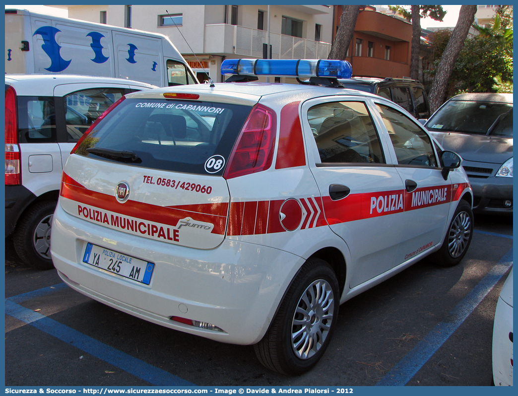 Polizia Locale YA245AM
Polizia Municipale
Comune di Capannori
Fiat Grande Punto
Parole chiave: Polizia;Locale;Municipale;Capannori;Fiat;Grande Punto;YA245AM;YA 245 AM