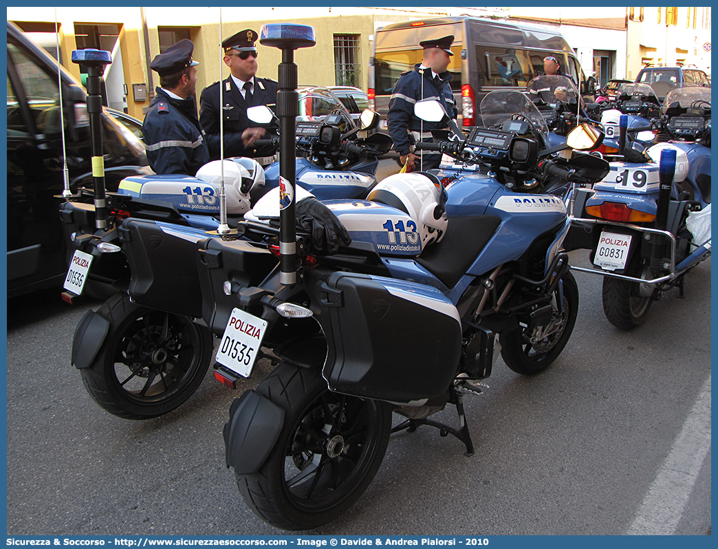 Polizia D1535
Polizia di Stato
Polizia Stradale
Ducati Multistrada II serie
Parole chiave: PS;P.S.;Polizia;di;Stato;Stradale;Ducati;Multistrada