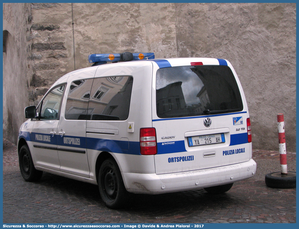 Polizia Locale YA215AH
Polizia Locale
Comune di Merano
Volkswagen Caddy IV serie
Allestitore Bertazzoni S.r.l.
Parole chiave: Polizia;Locale;Municipale;Merano;Volkswagen;Caddy;Bertazzoni;YA215AH;YA 215 AH