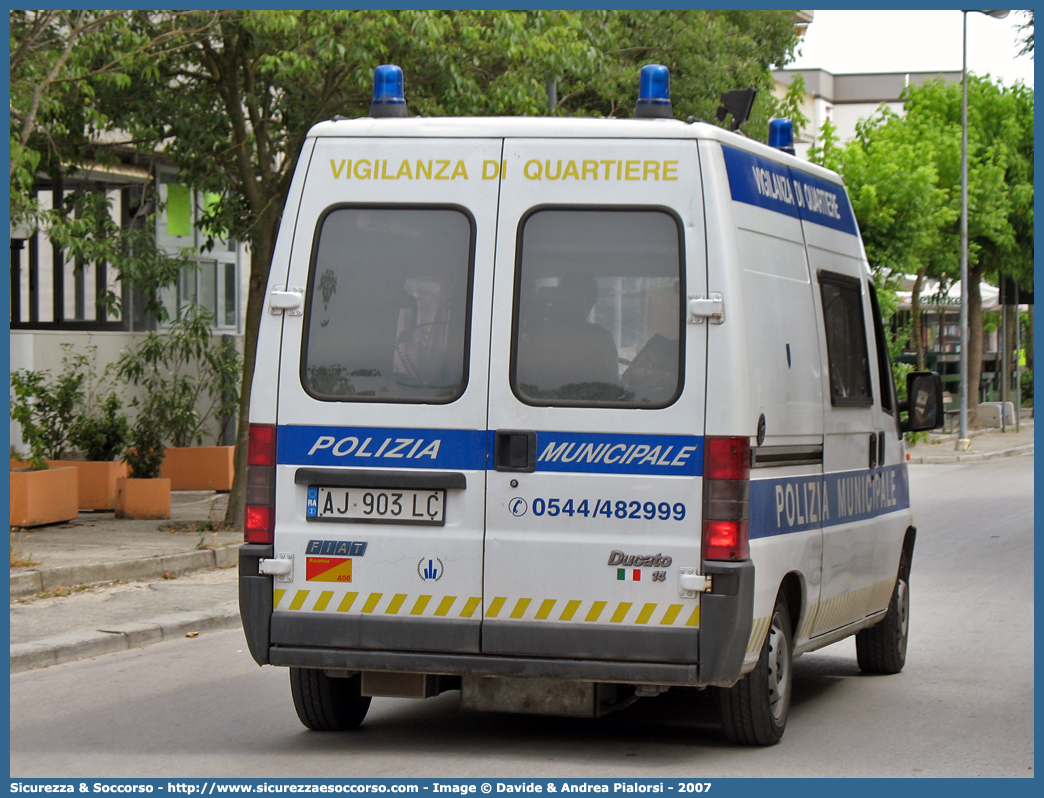 -
Polizia Municipale
Comune di Ravenna
Fiat Ducato II serie
Parole chiave: Polizia;Locale;Municipale;Ravenna;Fiat;Ducato