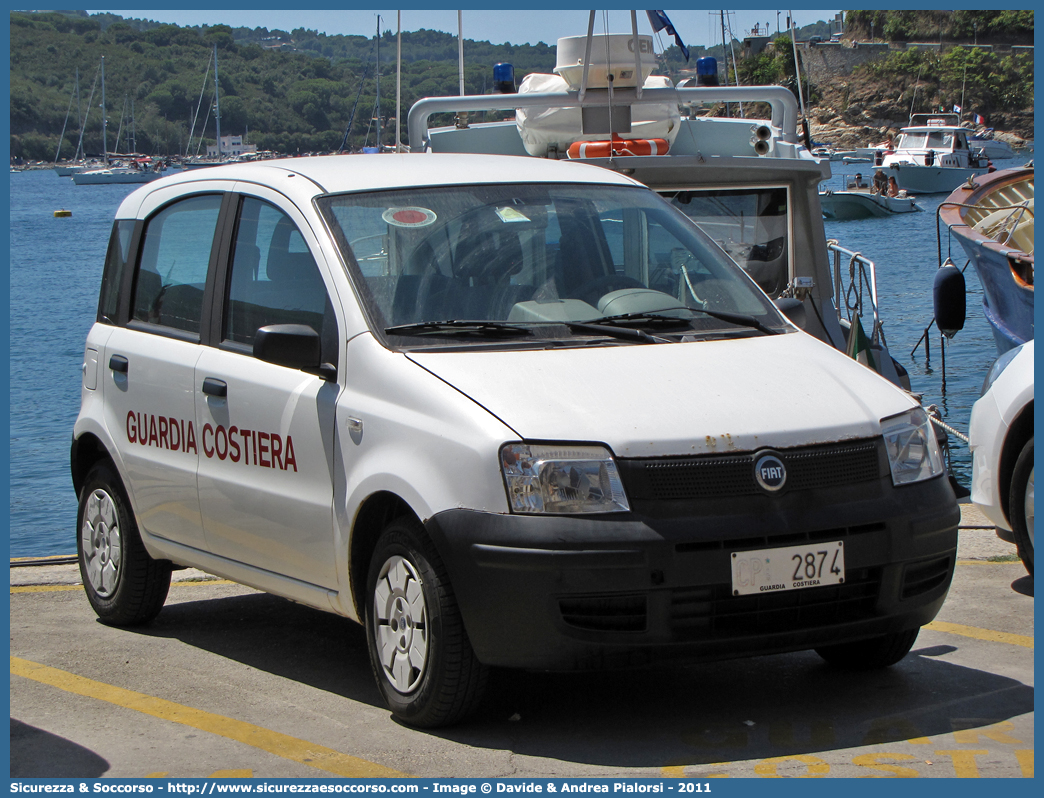 CP 2874
Corpo delle Capitanerie di Porto
Guardia Costiera 
Fiat Nuova Panda I serie
Parole chiave: CP;C.P.;GC;G.C.;Guardia;Costiera;Capitaneria;Capitanerie;di;Porto;Fiat;Nuova;Panda