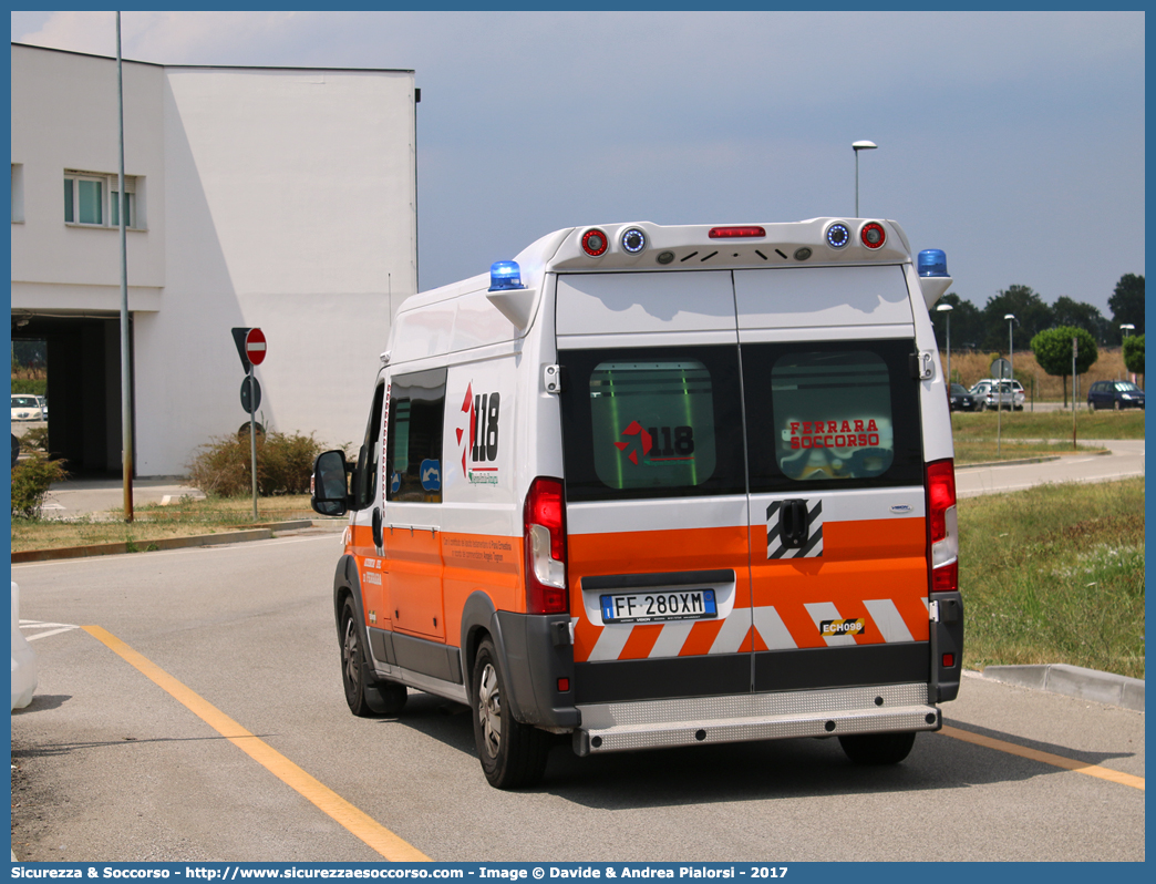 FE 3198
118 Ferrara Soccorso
Fiat Ducato III serie restyling
Allestitore Vision S.r.l.
Parole chiave: 118;Ferrara;Soccorso;Ambulanza;Autoambulanza;Fiat;Ducato;X290;Vision