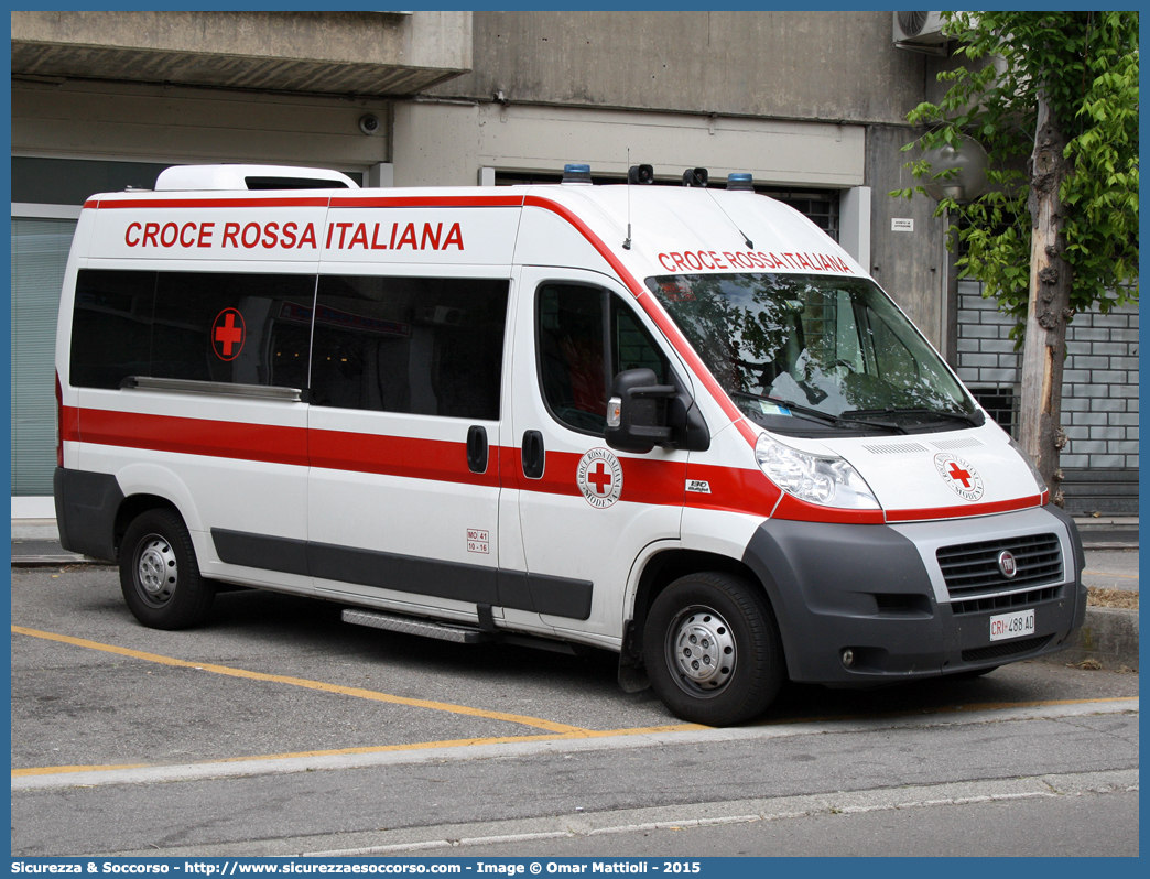 CRI 488AD
Croce Rossa Italiana
Modena
Fiat Ducato III serie
Parole chiave: CRI;C.R.I.;Croce Rossa Italiana;Fiat;Ducato;X250;Modena;488AD