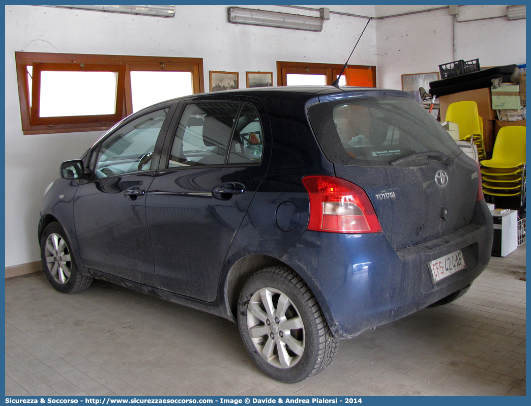 CFS 424AF
Corpo Forestale dello Stato
Toyota Yaris II serie
Parole chiave: Corpo;Forestale;Stato;Corpo Forestale dello Stato;CFS;C.F.S.;Toyota;Yaris;424AF;424 AF