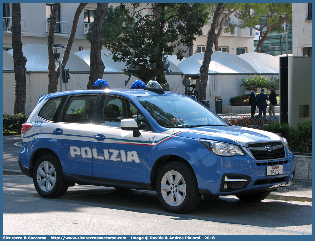 Polizia M2672
Polizia di Stato
Reparto Prevenzione Crimine
Subaru Forester VI serie
(I fornitura)
Parole chiave: PS;P.S.;Polizia;di;Stato;Pubblica;Sicurezza;Reparto;Prevenzione;Crimine;Subaru;Forester