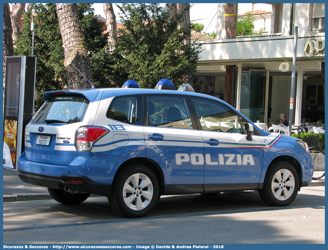 Polizia M2672
Polizia di Stato
Reparto Prevenzione Crimine
Subaru Forester VI serie
(I fornitura)
Parole chiave: PS;P.S.;Polizia;di;Stato;Pubblica;Sicurezza;Reparto;Prevenzione;Crimine;Subaru;Forester