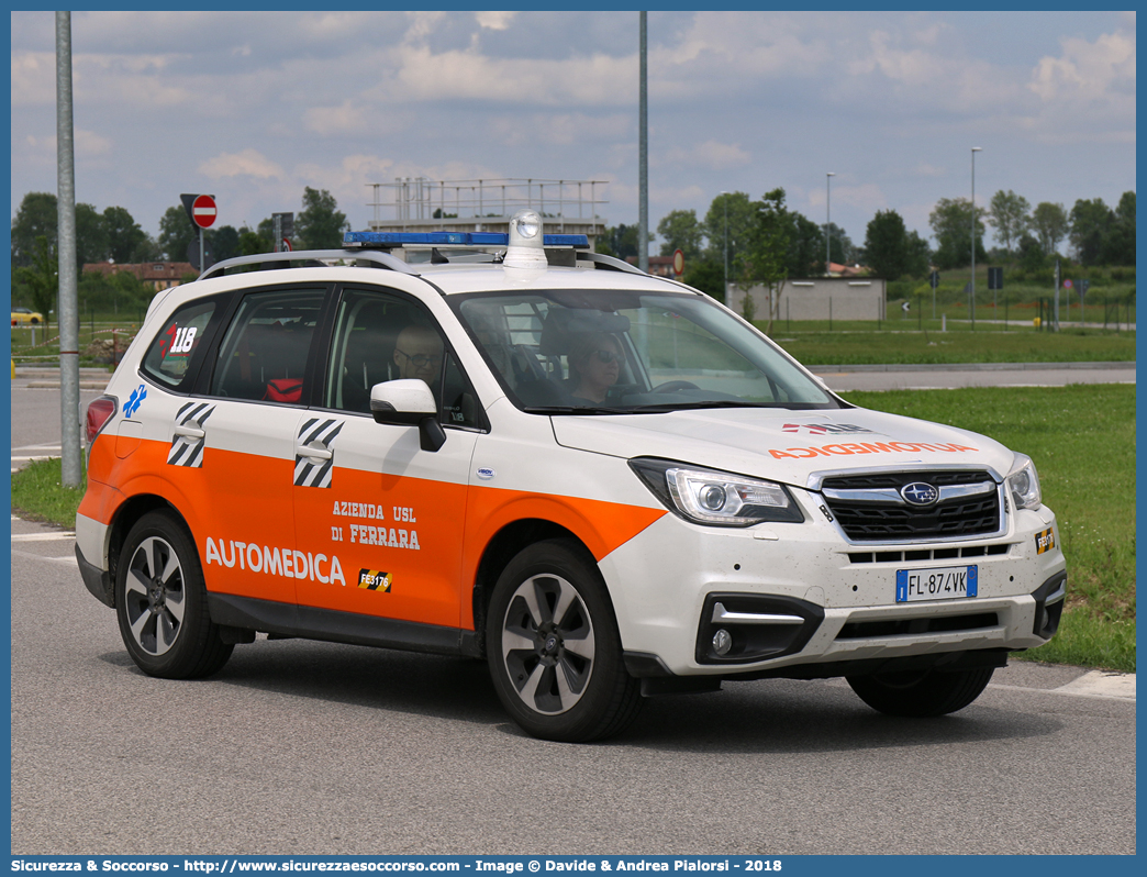 FE 3176
118 Ferrara Soccorso
Subaru Forester VI serie restyling
Allestitore Vision S.r.l.
Parole chiave: 118;Ferrara;Soccorso;Automedica;Auto Medica;Automedicalizzata;Auto Medicalizzata;Subaru;Forester;Vision