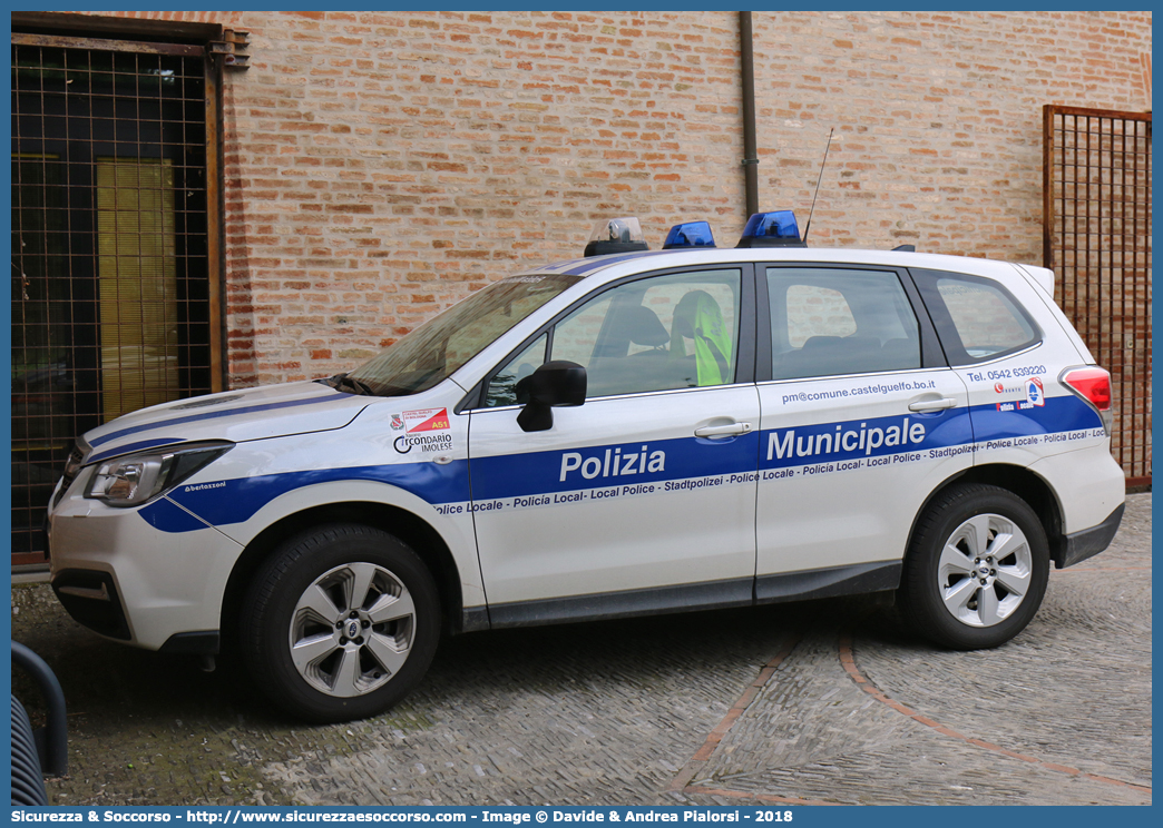 Polizia Locale YA294AF
Polizia Municipale
Comune di Castel Guelfo di Bologna
Subaru Forester VI serie restyling
Allestitore Bertazzoni S.r.l.
Parole chiave: Polizia;Locale;Municipale;Castel Guelfo di Bologna;Castelguelfo di Bologna;Subaru;Forester;Bertazzoni;YA294AF;YA 294 AF