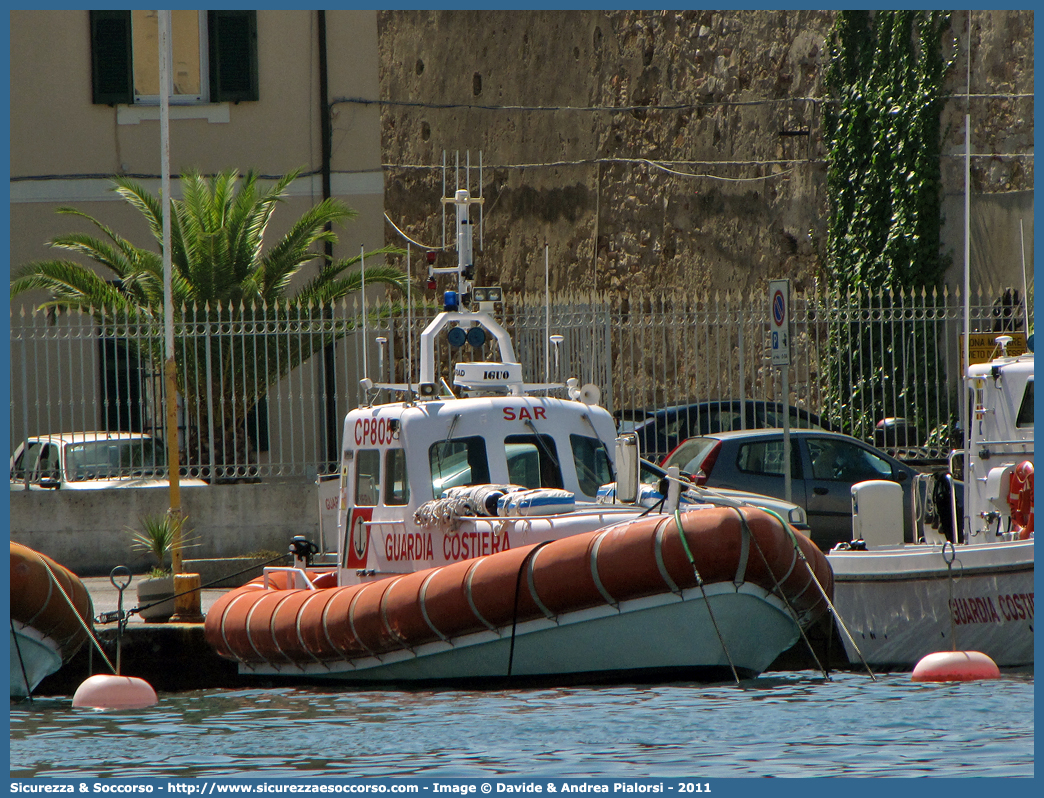 CP 805
Corpo delle Capitanerie di Porto
Guardia Costiera
Vedetta Costiera Classe 804
Cantieri Navali CodecasaDue S.p.A.
Parole chiave: Guardia;Costiera;Capitaneria;Capitanerie;Porto;Vedetta;Vedette;Costiera;Costiere;Classe;801;CP;C.P.;G.C.;GC;CP806;CP 806;CodeCasa