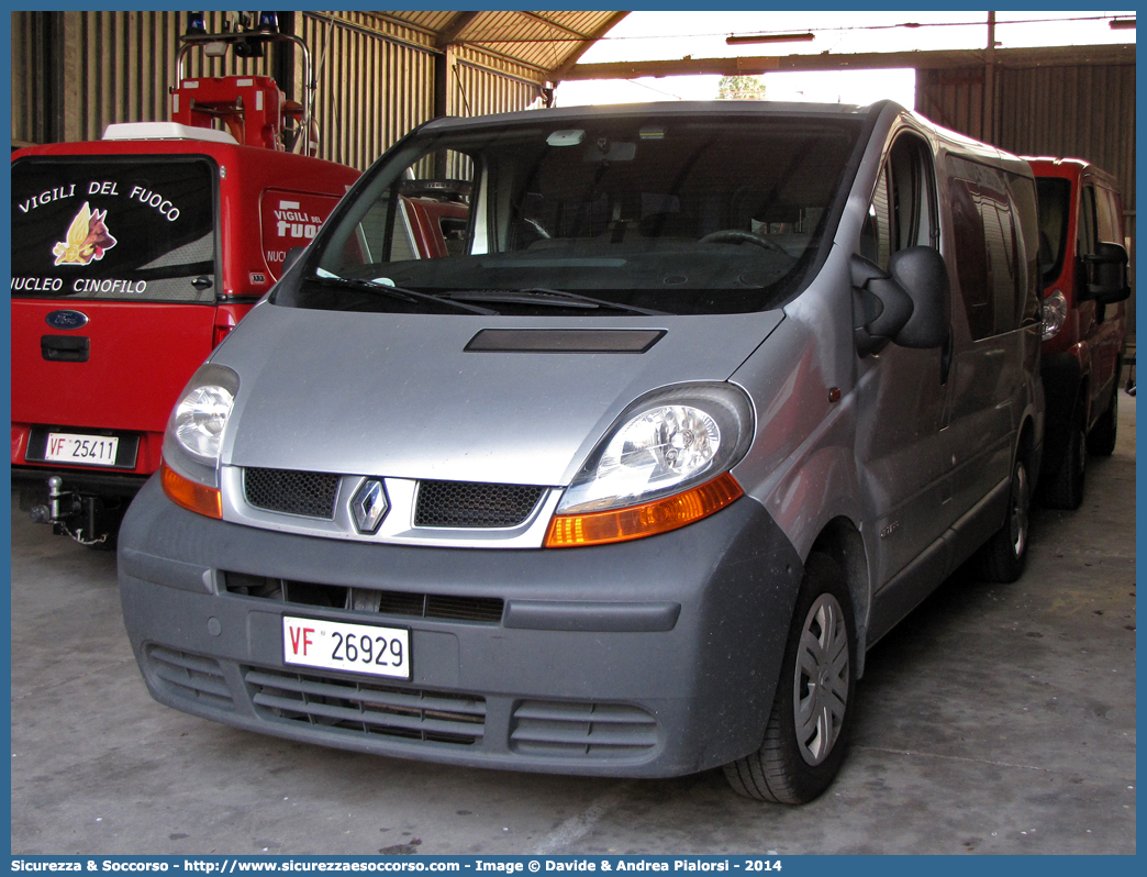 VF 26929
Corpo Nazionale Vigili del Fuoco
Renault Trafic III serie
Parole chiave: Corpo;Nazionale;Vigili del Fuoco;Vigili;Fuoco;Renault;Trafic