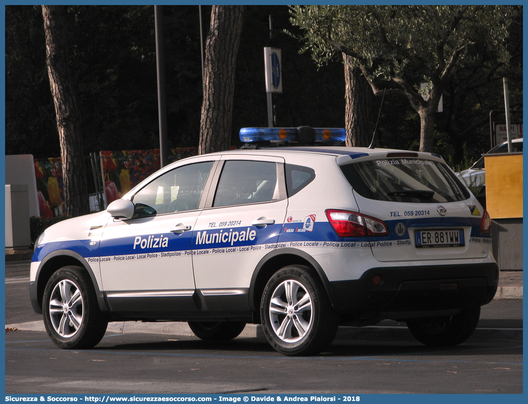 -
Polizia Municipale
Comune di Modena
Nissan Qashqai II serie
Allestitore Bertazzoni S.r.l.
Parole chiave: Polizia;Locale;Municipale;Modena;Nissan;Qashqai;Bertazzoni