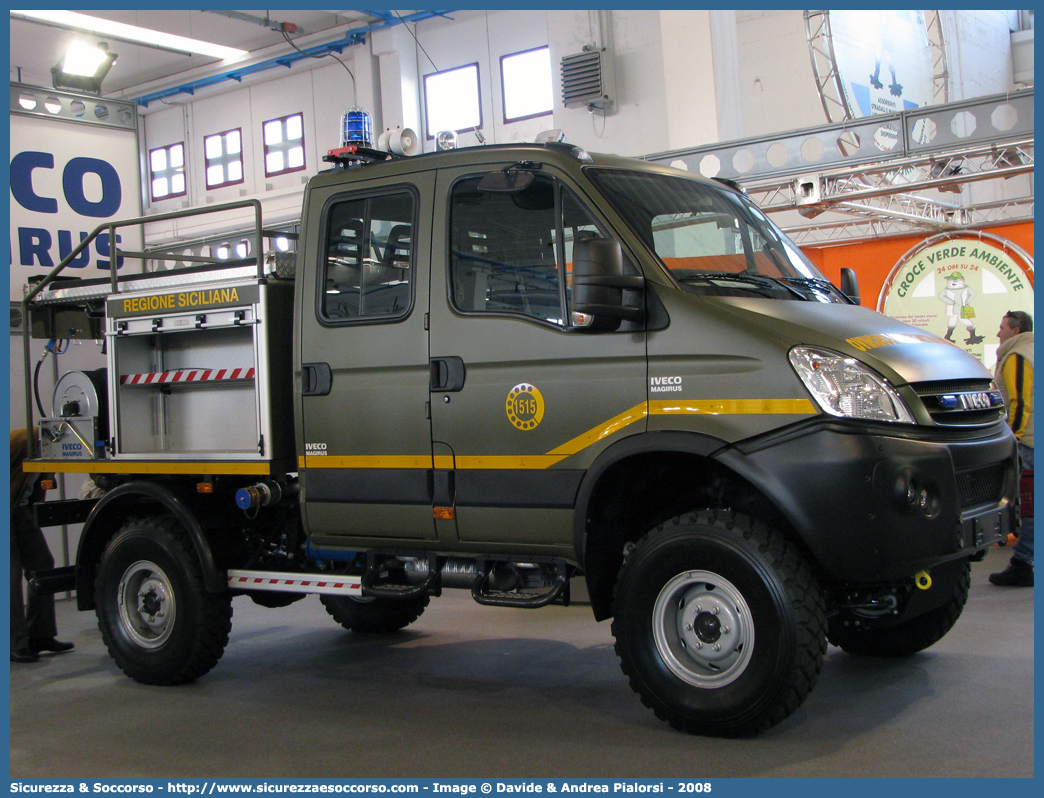 -
Corpo Forestale
Regione Siciliana
Iveco Daily 4x4 IV serie
Parole chiave: Corpo;Forestale;Regione Sicilia;Sicilia;Regione Siciliana;CFRS;C.F.R.S;Iveco;Daily