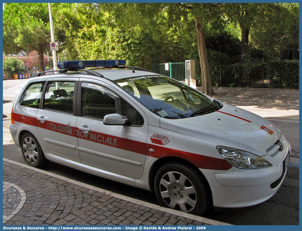 -
Polizia Provinciale
Provincia di Livorno
Peugeot 307 Station Wagon I serie
Parole chiave: PL;P.L.;Polizia;Locale;Provinciale;Livorno;Peugeot;307;SW;S.W.;Station;Wagon