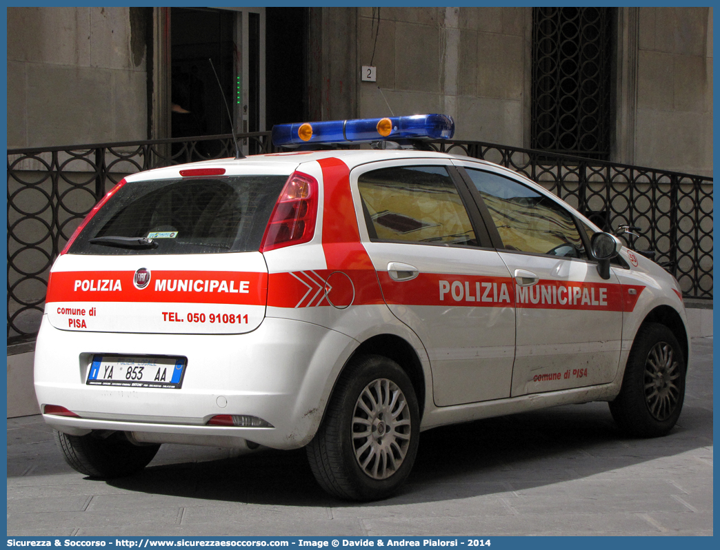 Polizia Locale YA853AA
Polizia Municipale
Comune di Pisa
Fiat Grande Punto
Parole chiave: Polizia;Locale;Municipale;Pisa;Fiat;Grande Punto;YA853AA;YA 853 AA