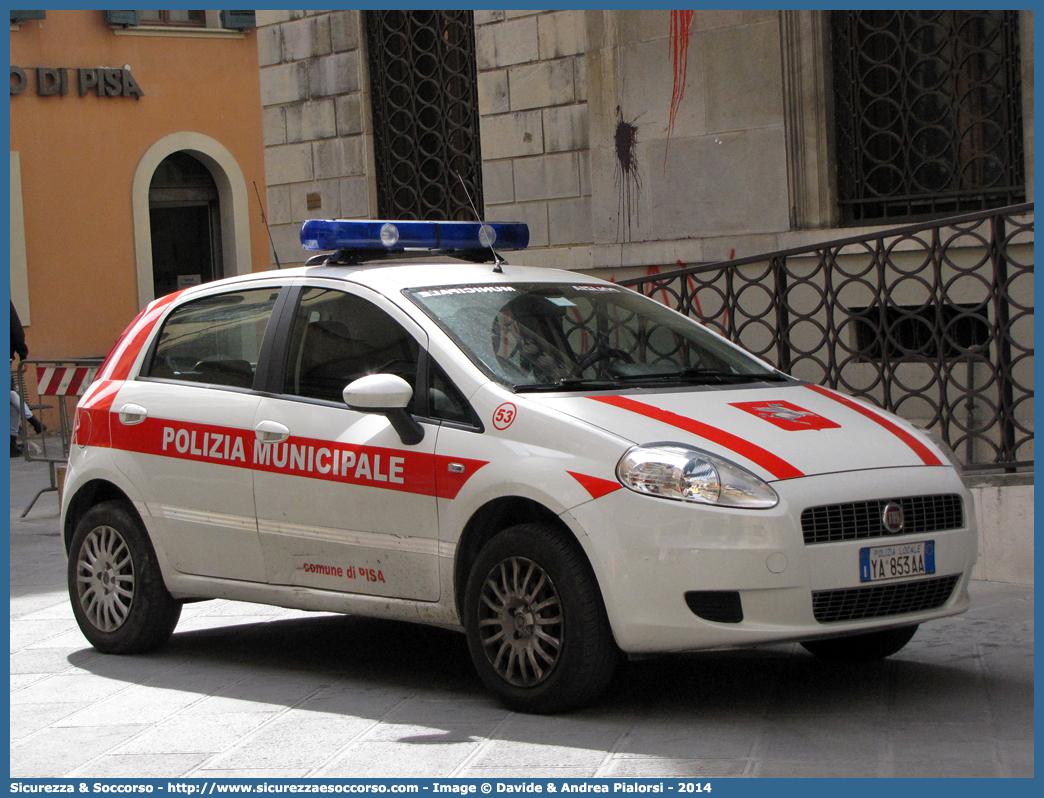 Polizia Locale YA853AA
Polizia Municipale
Comune di Pisa
Fiat Grande Punto
Parole chiave: Polizia;Locale;Municipale;Pisa;Fiat;Grande Punto;YA853AA;YA 853 AA