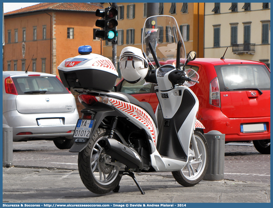 Polizia Locale YA01012
Comune di Pisa
Polizia Municipale
Honda SH125i VI serie
Parole chiave: Polizia;Locale;Municipale;Pisa;Honda;SH125i;SH;125;i;SH125;125i;YA01012;YA 01012