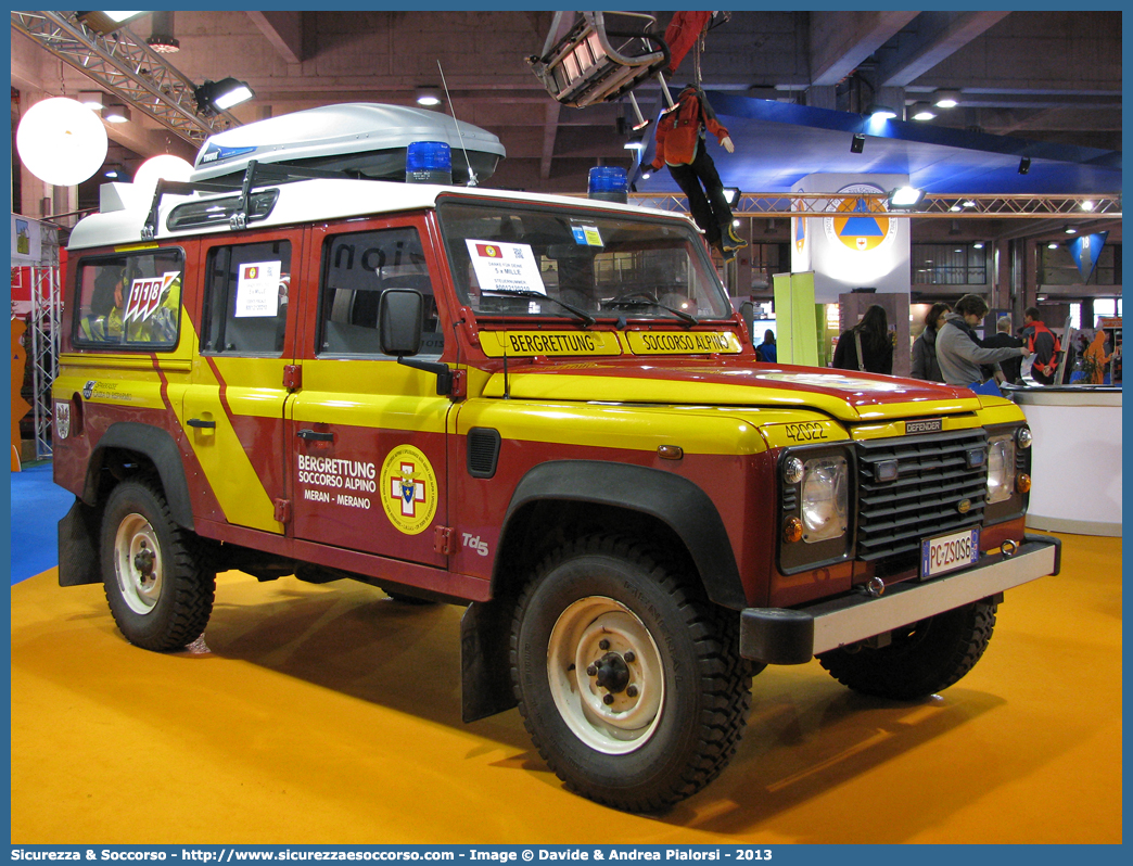 PC ZS0S6
Soccorso Alpino e Speleologico
Delegazione Alpina III Alto Adige
Stazione di Merano
Land Rover Defender 110
Parole chiave: CNSAS;C.N.S.A.S.;Corpo;Nazionale;Soccorso;Alpino;Speleologico;Alto Adige;Land;Rover;Defender;110;PC ZS0S6;PCZS0S6