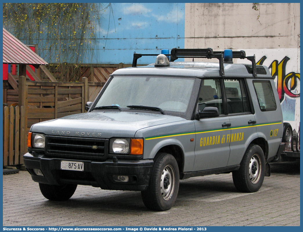 GdiF 875AV
Guardia di Finanza
Land Rover Discovery II serie
Parole chiave: GdiF;G.D.F.;GDF;Guardia di Finanza;Land Rover;Discovery II serie;875AV