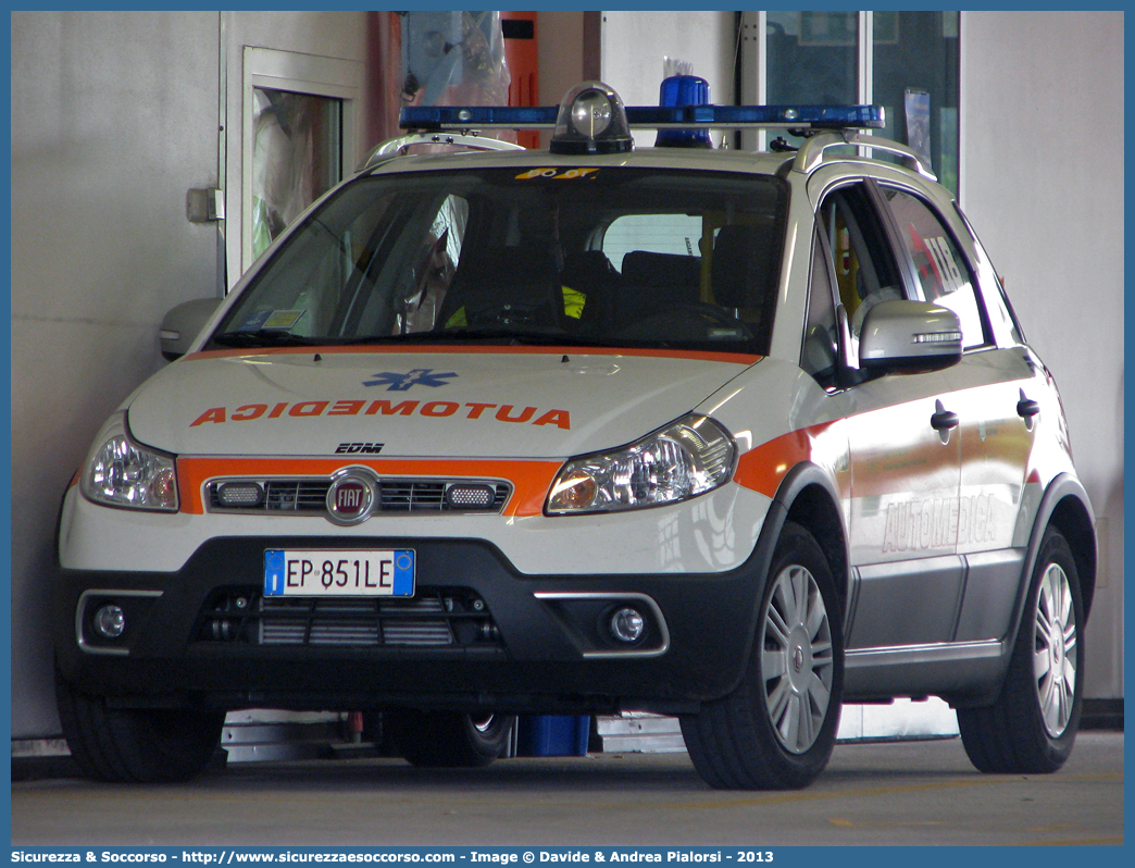 BO 2301
118 Imola Soccorso
Fiat Sedici II serie
Allestitore EDM S.r.l.
Parole chiave: 118;Imola;Soccorso;Automedica;Auto Medica;Automedicalizzata;Auto Medicalizzata;Fiat;Sedici;EDM;E.D.M.