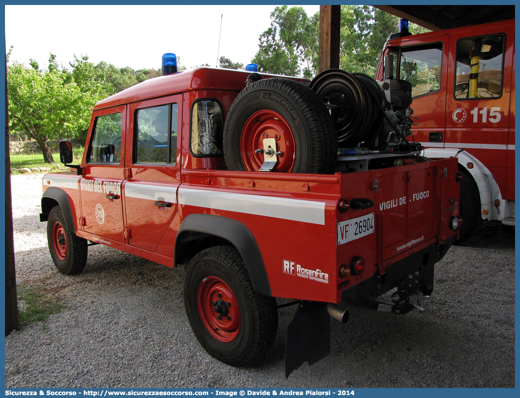 VF 26904
Corpo Nazionale Vigili del Fuoco
Land Rover Defender 110
Allestitore Rosenfire S.r.l.
Parole chiave: VF;VVF;V.F.;V.V.F.;Corpo;Nazionale;Vigili del Fuoco;Vigili;Fuoco;Land Rover;Defender;110;26904