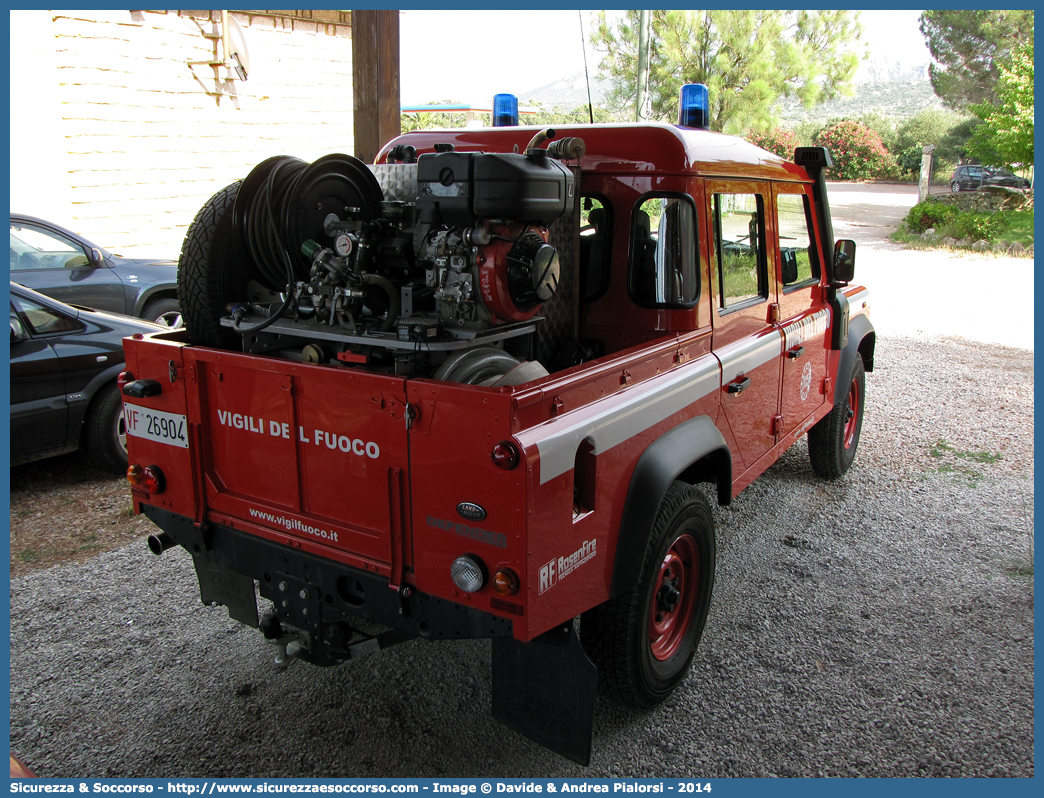 VF 26904
Corpo Nazionale Vigili del Fuoco
Land Rover Defender 110
Allestitore Rosenfire S.r.l.
Parole chiave: VF;VVF;V.F.;V.V.F.;Corpo;Nazionale;Vigili del Fuoco;Vigili;Fuoco;Land Rover;Defender;110;26904