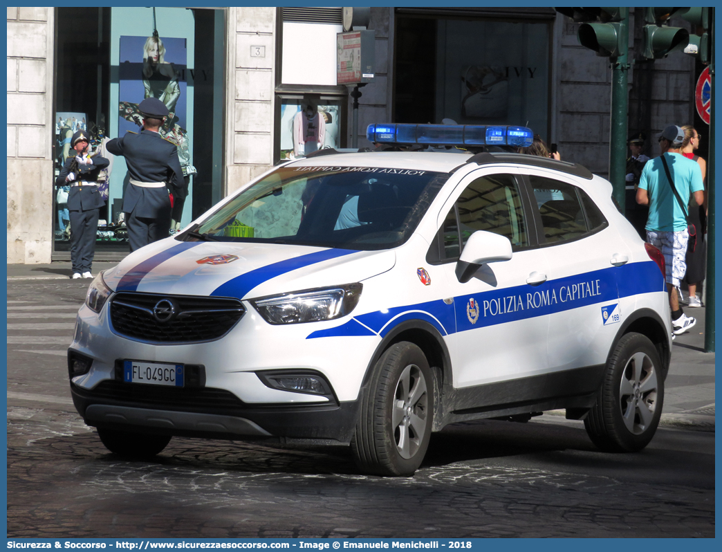 -
Polizia di Roma Capitale
Opel Mokka X
Parole chiave: PL;P.L.;PM;P.M.;Polizia;Locale;Municipale;Roma;Capitale;Opel;Mokka;X