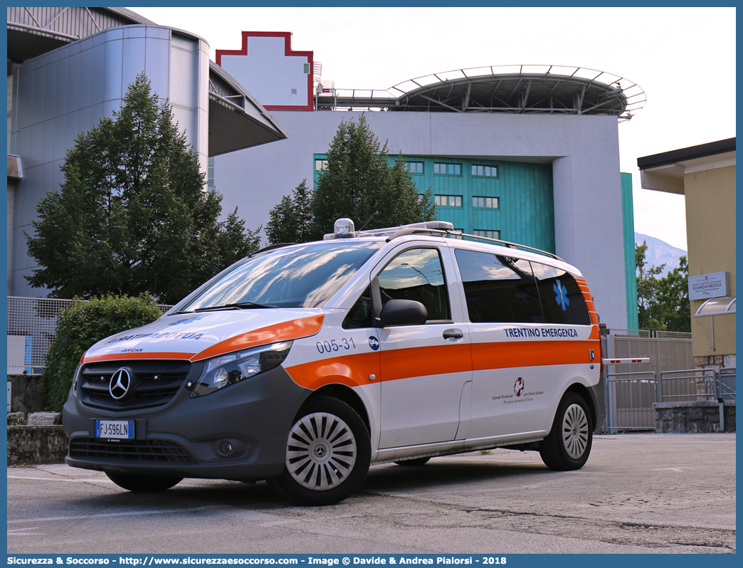 005-31
118 Trentino Emergenza
Mercedes Benz Classe V 4x4 III serie
Allestitore Aricar S.p.A.
Parole chiave: 118;Trentino;Emergenza;Trento;Automedica;Auto Medica;Automedicalizzata;Auto Medicalizzata;Autosanitaria;Auto Sanitaria;Mercedes Benz;Classe V;Vito;4x4;4 x 4;Aricar