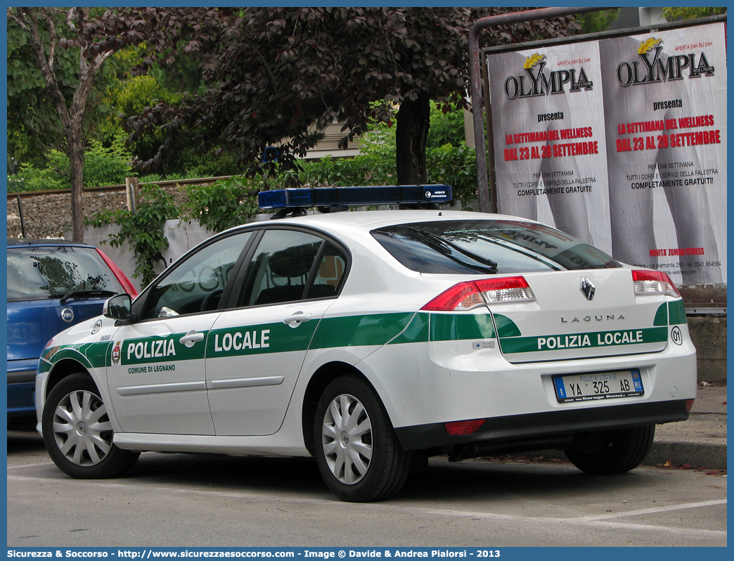 Polizia Locale YA325AB
Polizia Locale
Comune di Legnano
Renault Laguna III serie
Allestitore Projet Service S.r.l.
Parole chiave: Polizia;Locale;Municipale;Legnano;Renault;Laguna;Projet Service;YA325AB;YA 325 AB