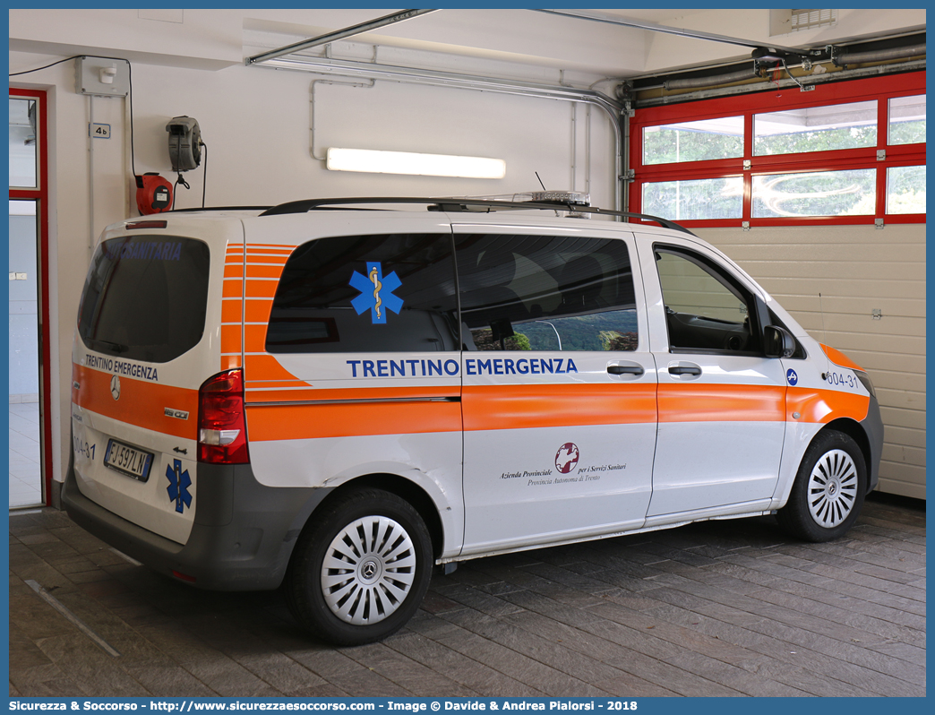 004-31
118 Trentino Emergenza
Mercedes Benz Classe V 4x4 III serie
Allestitore Aricar S.p.A.
Parole chiave: 118;Trentino;Emergenza;Trento;Automedica;Auto Medica;Automedicalizzata;Auto Medicalizzata;Autosanitaria;Auto Sanitaria;Mercedes Benz;Classe V;Vito;4x4;4 x 4;Aricar