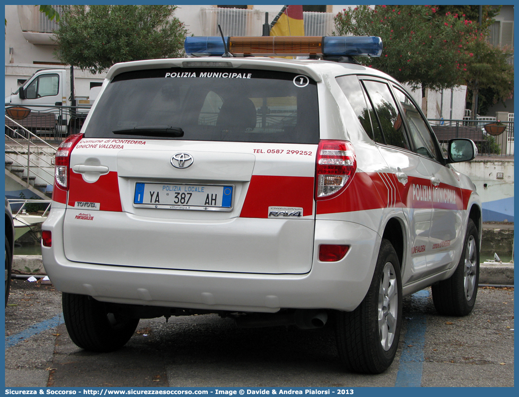 Polizia Locale YA387AH
Polizia Municipale
Comune di Pontedera
Toyota Rav4 IV serie
Parole chiave: Polizia;Locale;Municipale;Pontedera;Valdera;Toyota;Rav4;Rav 4;YA387AH;YA 387 AH