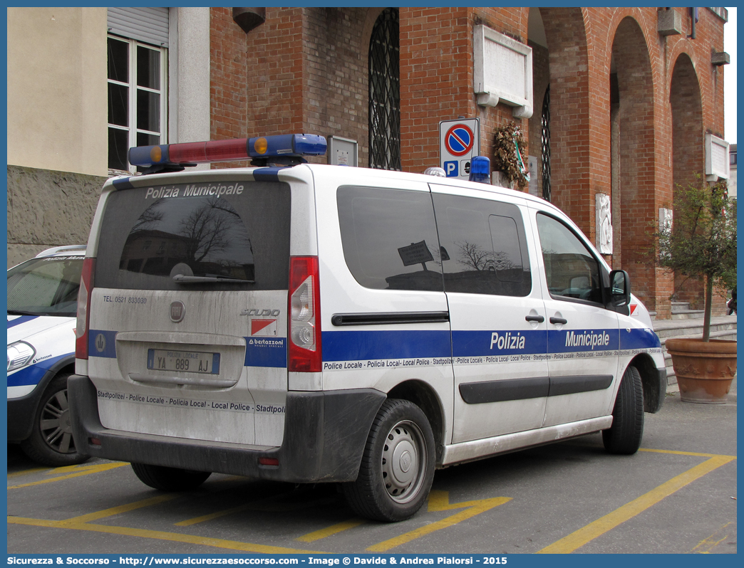 Polizia Locale YA889AJ
Polizia Municipale
Unione Pedemontana Parmense
Fiat Scudo IV serie
Allestitore Bertazzoni S.r.l.
Parole chiave: Polizia;Locale;Municipale;Pedemontana Parmense;Collecchio;Felino;Montechiarugolo;Sala Baganza;Traversetolo;Fiat;Scudo;Bertazzoni;YA889AJ;YA 889 AJ