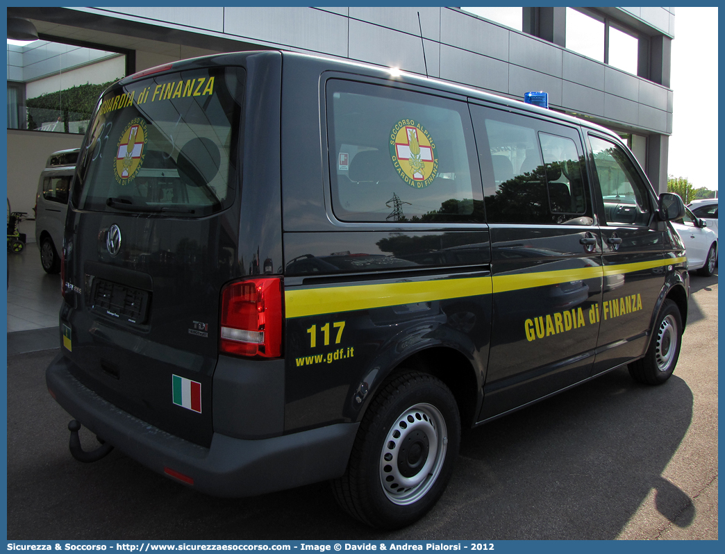 -
Guardia di Finanza
S.A.G.F.
Volkswagen Transporter T5 restyling
Allestitore Focaccia Group S.r.l.
Parole chiave: GdiF;GDF;Guardia di Finanza;S.A.G.F.;SAGF;Soccorso Alpino;Volkswagen;Transporter;T5;T 5;Caravelle;4 Motion;4 Motion