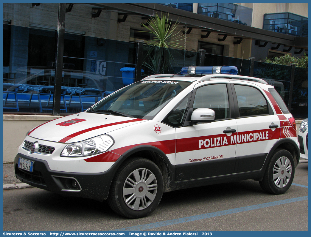 Polizia Locale YA212AM
Polizia Municipale
Comune di Capannori
Fiat Sedici II serie
Parole chiave: Polizia;Locale;Municipale;Capannori;Fiat;Sedici;YA212AM;YA 212 AM