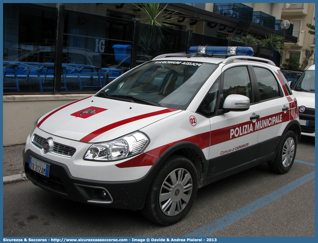 Polizia Locale YA212AM
Polizia Municipale
Comune di Capannori
Fiat Sedici II serie
Parole chiave: Polizia;Locale;Municipale;Capannori;Fiat;Sedici;YA212AM;YA 212 AM