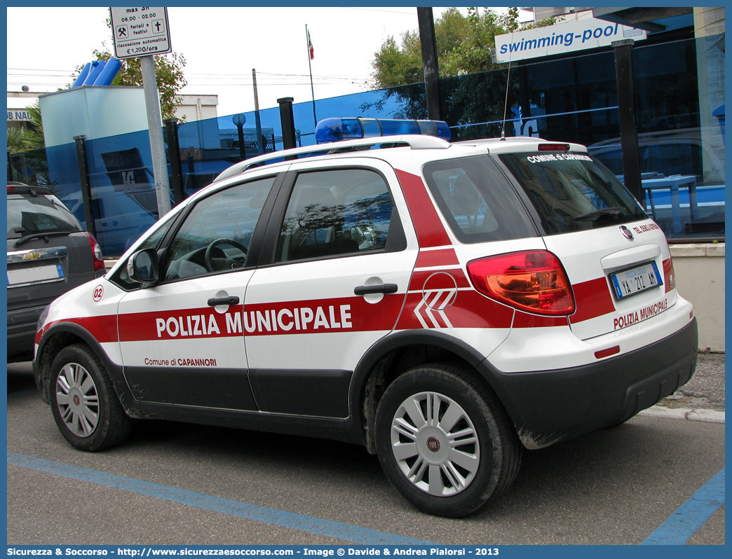 Polizia Locale YA212AM
Polizia Municipale
Comune di Capannori
Fiat Sedici II serie
Parole chiave: Polizia;Locale;Municipale;Capannori;Fiat;Sedici;YA212AM;YA 212 AM