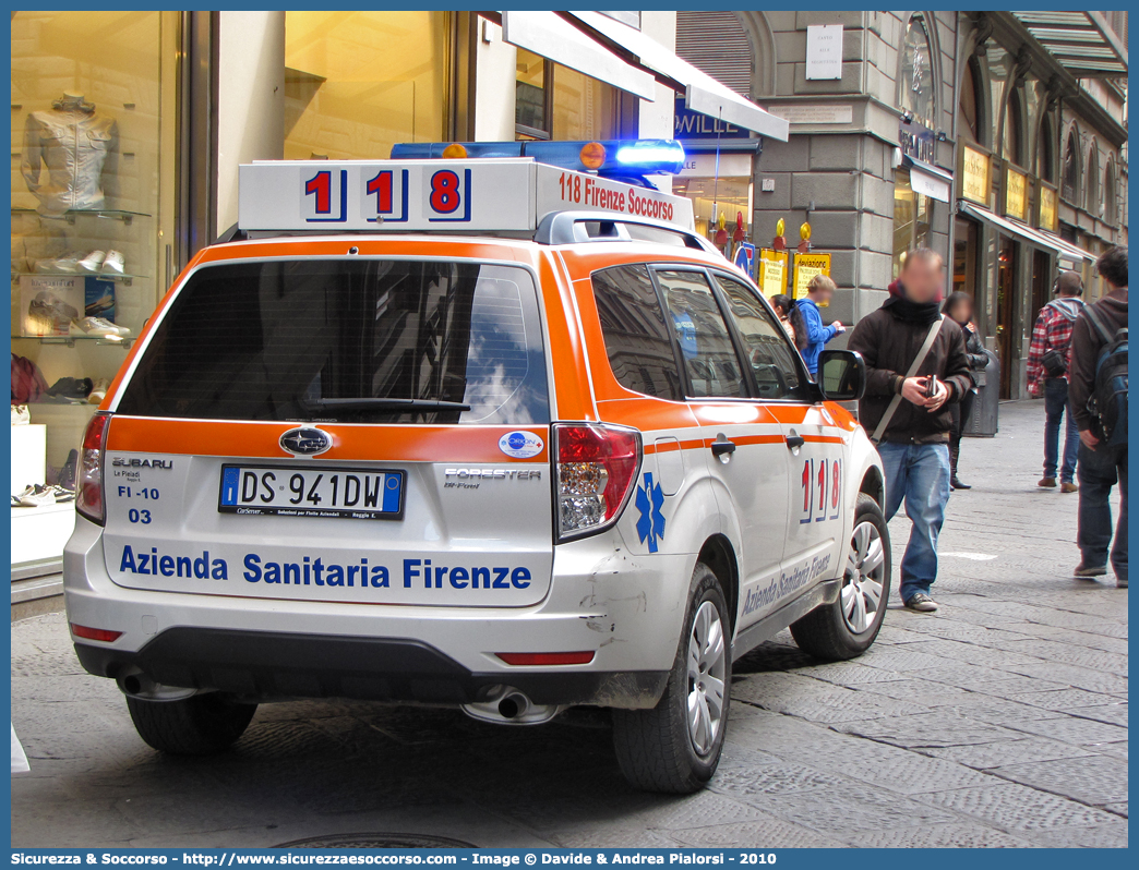 FI 10 03
118 Firenze Soccorso
Subaru Forester V serie
Allestitore Orion S.r.l.
Parole chiave: 118;Firenze;Soccorso;Automedica;Automedicalizzata;Auto Medica;Auto Medicalizzata;Subaru;Forester;Orion