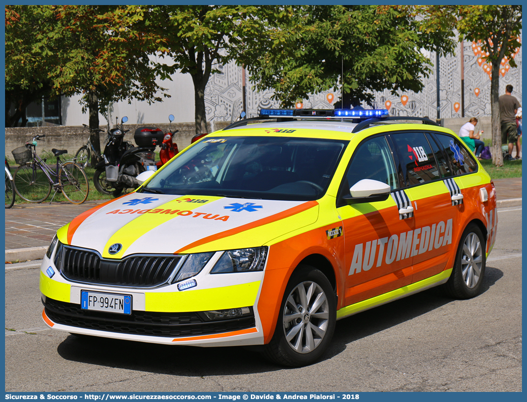 MIKE 01
118 Romagna Soccorso
Ambito Territoriale di Ravenna
Skoda Octavia Wagon 4x4 V serie
Allestitore Safety Car S.r.l.
Parole chiave: 118;Romagna;Ravenna;Soccorso;Automedica;Automedicalizzata;Auto Medica;Auto Medicalizzata;Skoda;Octavia;SW;S.W.;Station;Wagon;4x4;4 x 4;Safety Car