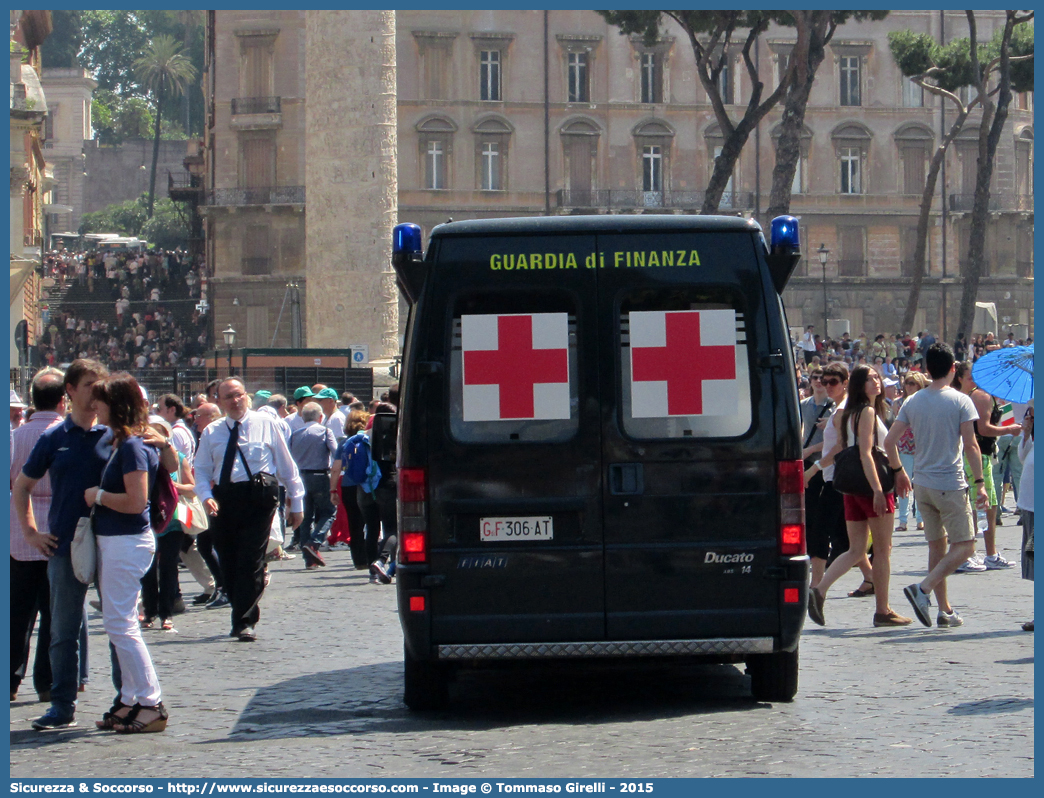 GdiF 306AT
Guardia di Finanza
Servizio Sanitario
Fiat Ducato II serie
(variante)
Parole chiave: GdiF;G.D.F.;GDF;Guardia;di;Finanza;Ambulanza;Fiat;Ducato;306AT