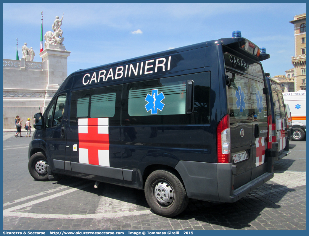 CC DF773
Arma dei Carabinieri
Servizio Sanitario
Fiat Ducato III serie
Allestitore FAST S.r.l.
Parole chiave: CC;C.C.;Arma;Carabinieri;Servizio Sanitario;Fiat;Ducato;X250;Fast;DF773