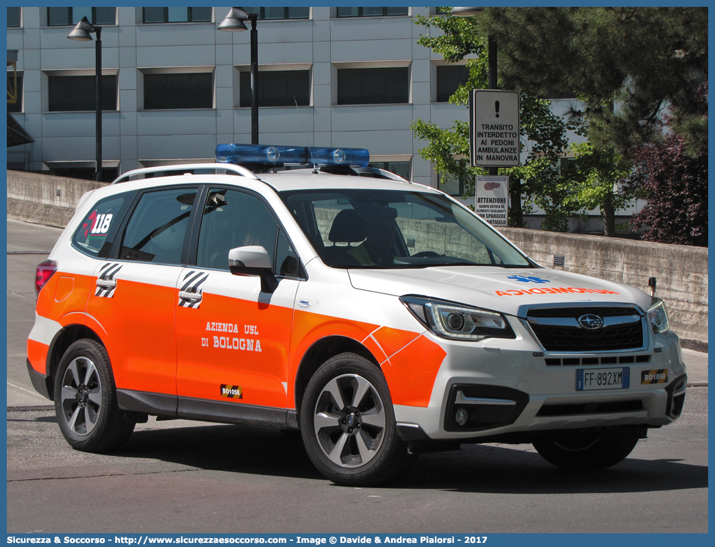 BO 1058
118 Bologna Soccorso
Subaru Forester VI serie restyling
Allestitore Vision S.r.l.
Parole chiave: 118;Bologna;Soccorso;Automedica;Automedicalizzata;Auto Medica;Auto Medicalizzata;Subaru;Forester;Vision