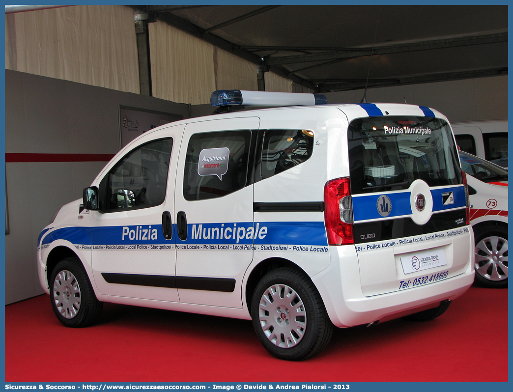 -
Polizia Municipale
Comune di Ferrara
Fiat Qubo
Allestitore Focaccia Group S.r.l.
Parole chiave: Polizia;Locale;Municipale;Ferrara;Fiat;Qubo;Focaccia