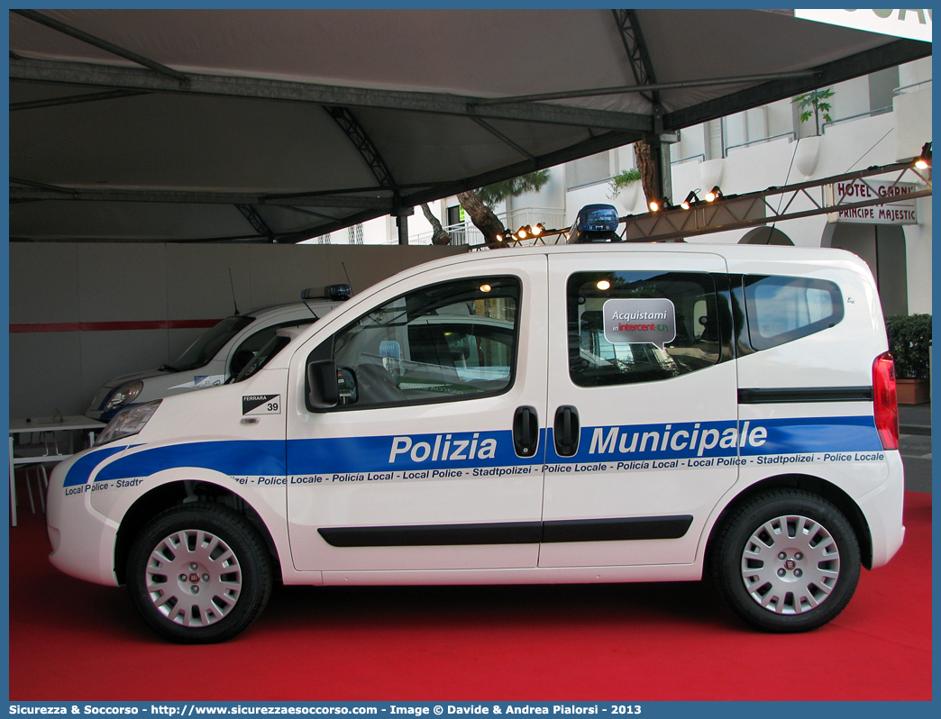 -
Polizia Municipale
Comune di Ferrara
Fiat Qubo
Allestitore Focaccia Group S.r.l.
Parole chiave: Polizia;Locale;Municipale;Ferrara;Fiat;Qubo;Focaccia