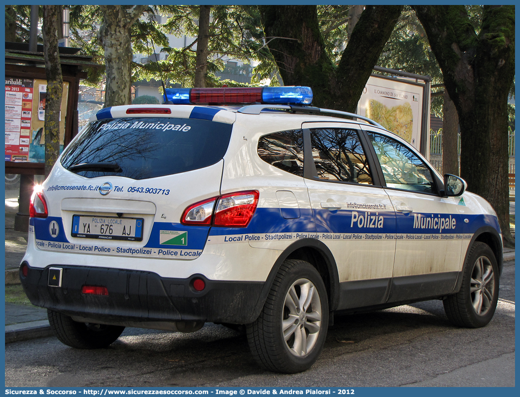 Polizia Locale YA676AJ
Polizia Municipale
Comunità Montana
Appennino Cesenate
Nissan Qashqai+2 II serie
Allestitore Focaccia Group S.r.l.
Parole chiave: Polizia;Locale;Municipale;Appennino Cesenate;Bagno di Romagna;Borghi;Mercato Saraceno;Roncofreddo;Sogliano al Rubicone;Verghereto;Nissan;Qashqai;Qashqai+2;Qashqai +2;Qashqai + 2;Focaccia;YA676AJ;YA 676 AJ